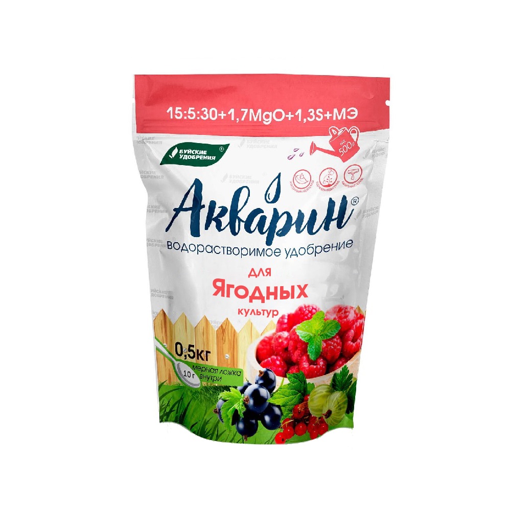 Удобрение БХЗ Акварин "Для ягодных культур"  0,5кг /