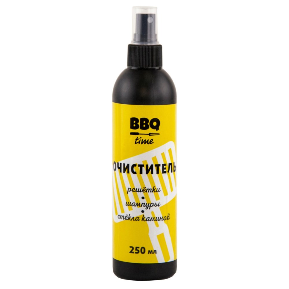 Очиститель для шампуров, решеток, стекол каминов BBQ time 0,25 л /30