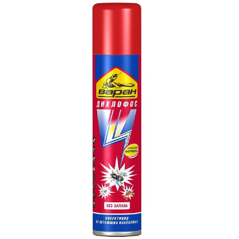 Аэрозоль ДИХЛОФОС универсальный Варан Экстра СИНИЙ 145мл/24