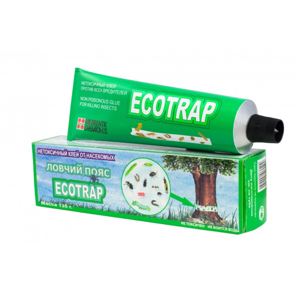 Клей ECOTRAP от насекомых 135гр 25/50
