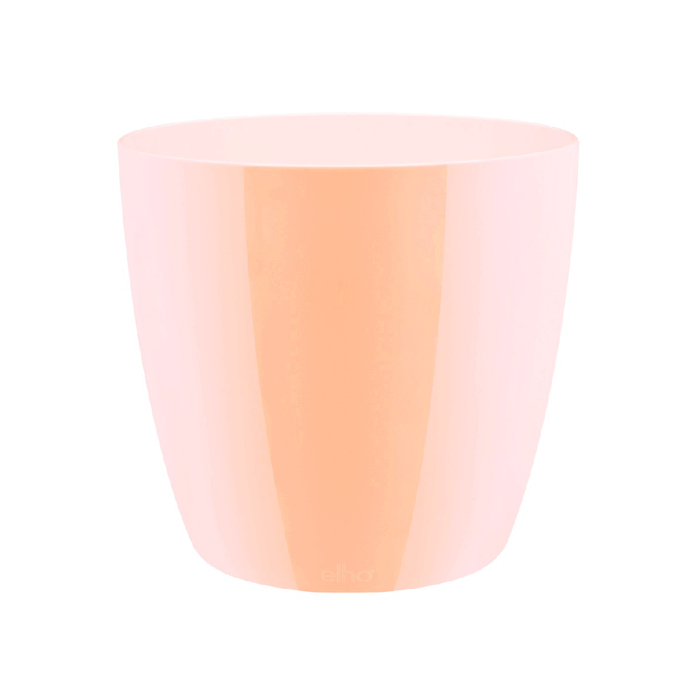 Кашпо пластиковое БРЮССЕЛЬ ДАЙМОНД круглое h=14.6см d=16см 2.2л НЮД  /8