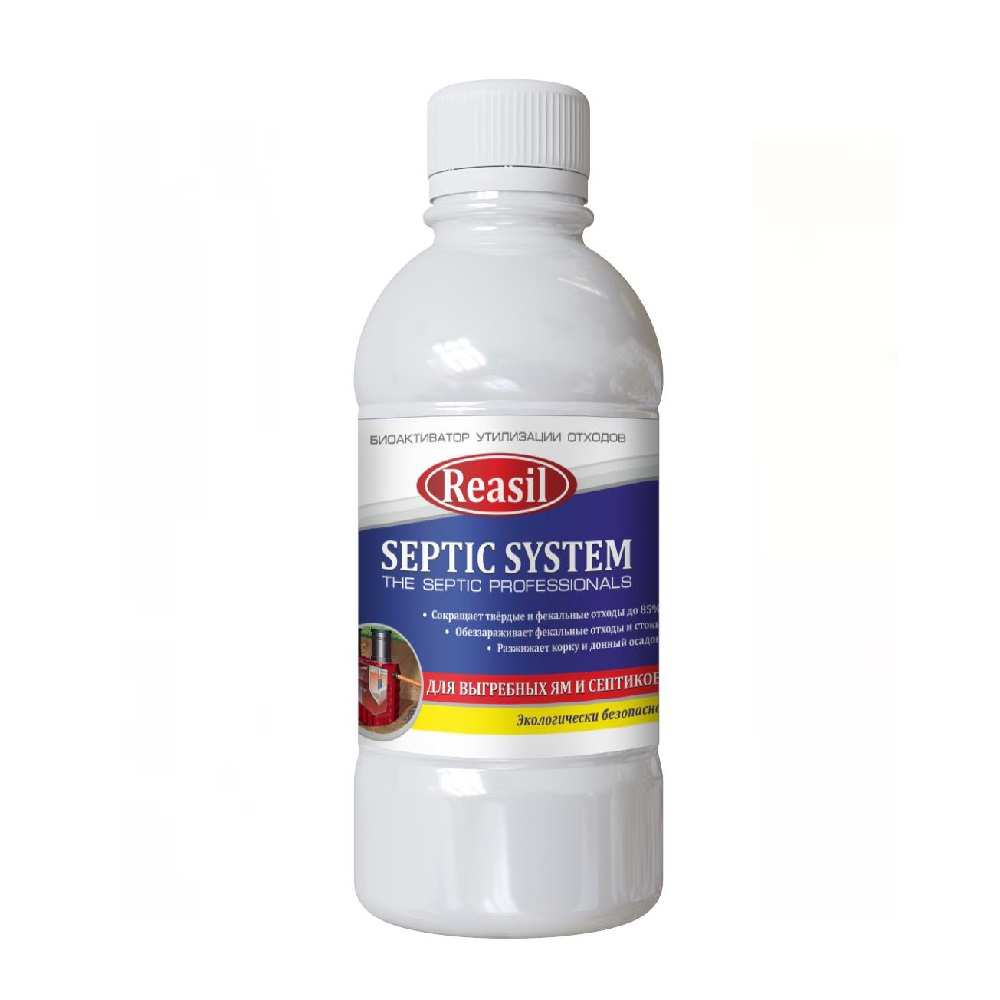 Биоактиватор REASIL для выгребных ям и септиков 0,3л  /8