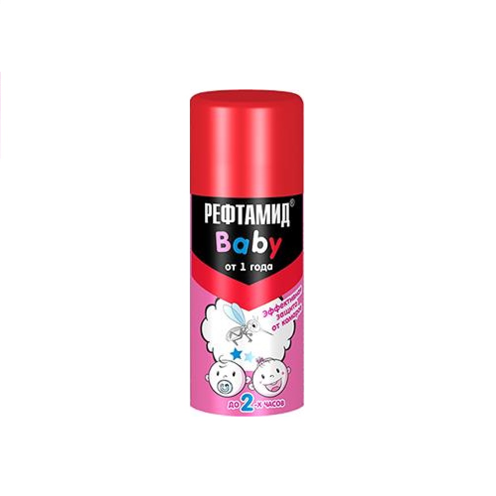 Аэрозоль РЕФТАМИД от комар д/всей семьи Baby 100мл/15