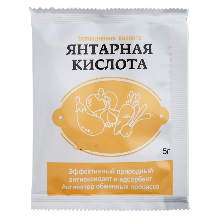 Средство Янтарная кислота 5гр  /60