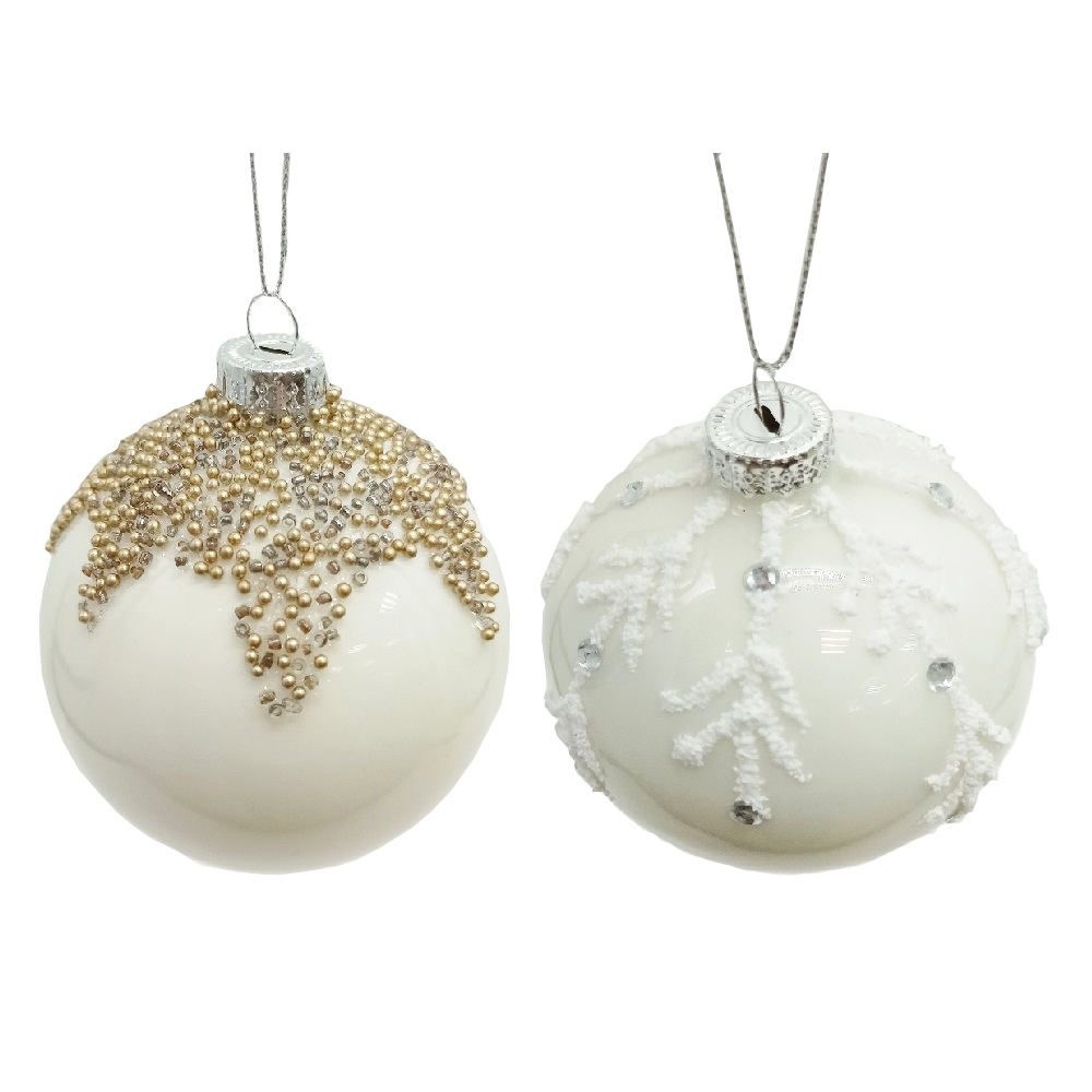 Набор елочных шаров d80мм, 12 шт/8