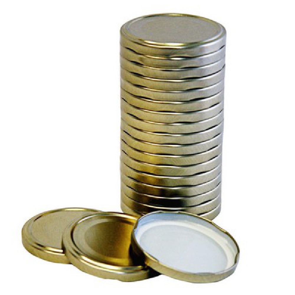 Крышка винтовая ТВИСТ-ОФФ моно-цвет 20шт d82  /12