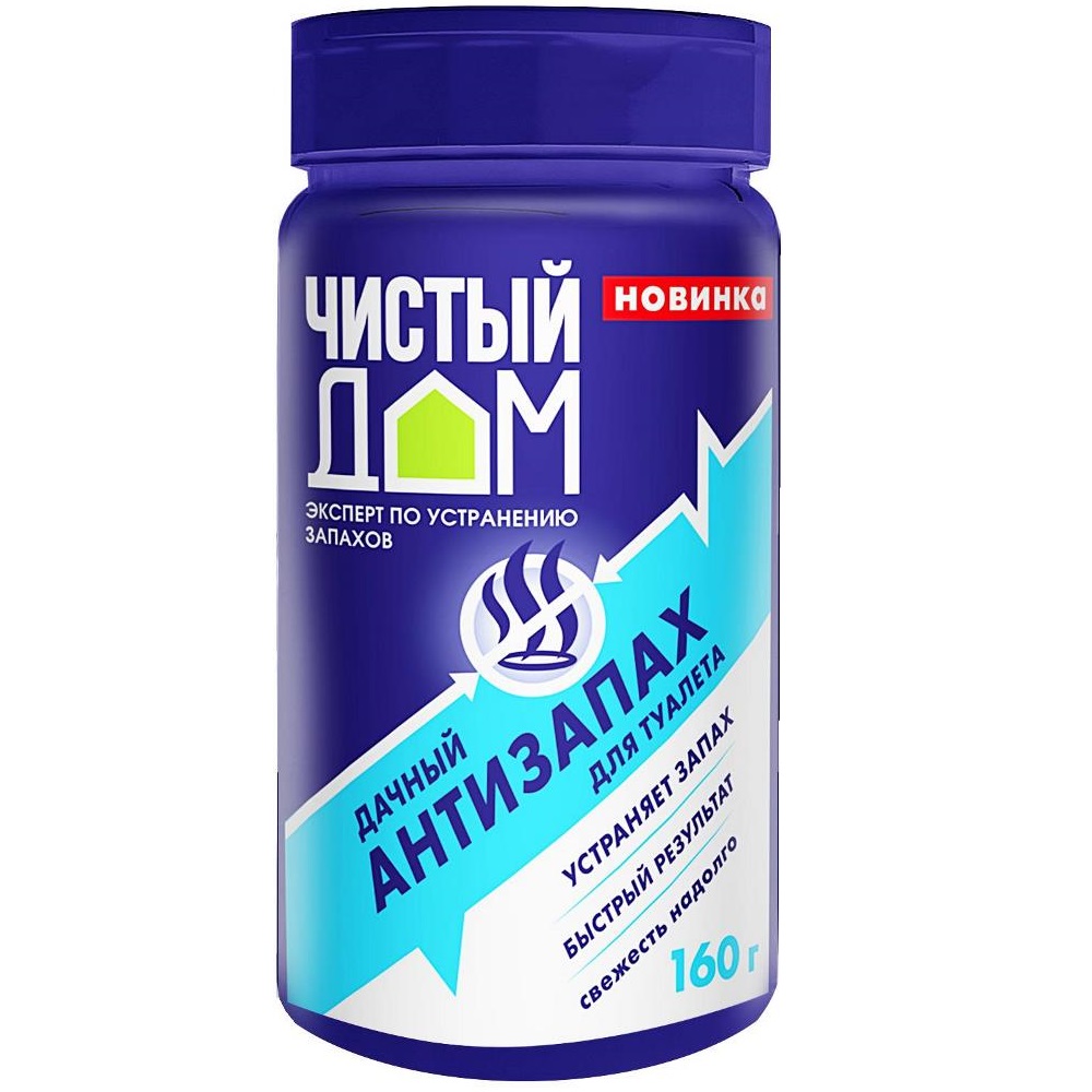 Антизапах для туалетов ЧИСТЫЙ ДОМ 160 г /24 