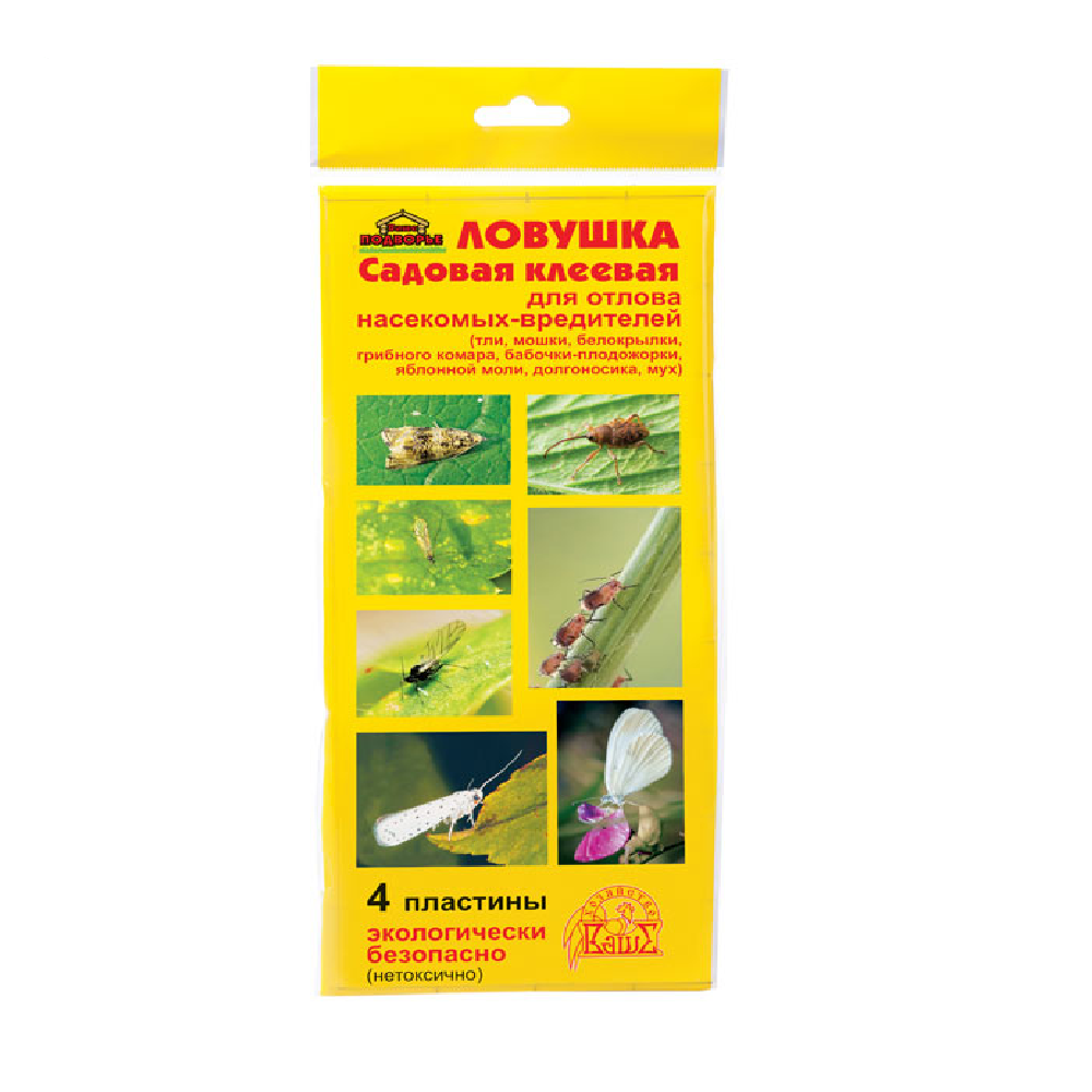 Ловушка ВХ от садовых вредителей клеевая 4шт/150