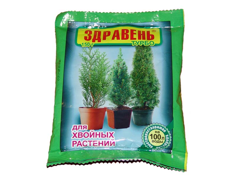 Удоб ЗДРАВЕНЬ ВХ Хвойные ТУРБО 150гр/50