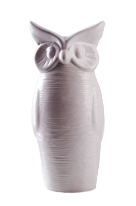 Статуэтка СОВА БОЛЬШАЯ h25см серый/1