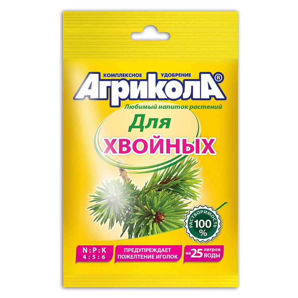Удобрение Агрикола для хвойных растений 50гр /100