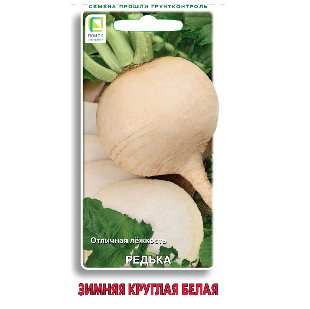 Редька Зимняя Круглая белая 2гр  /10
