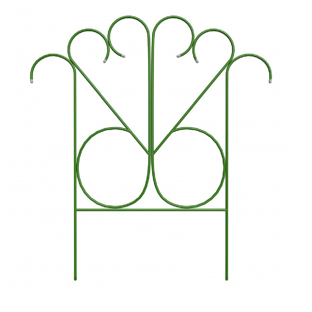 Заборчик декоративный  "Жук" металлический 3.75 м /1