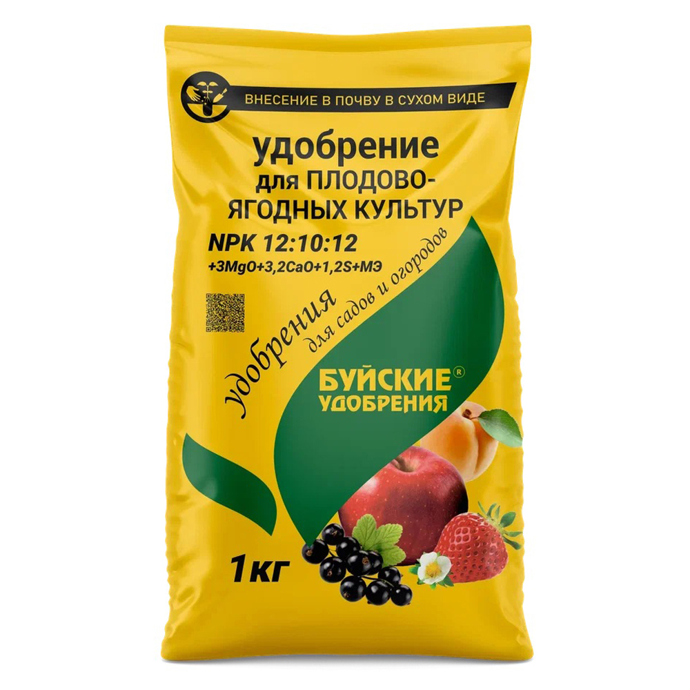 Удобрение БХЗ "Для плодово-ягодных культур"  1кг  /30/900