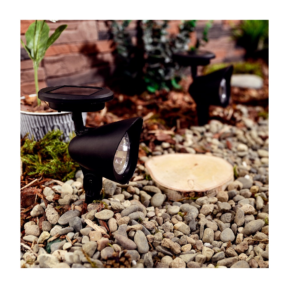 Светильник садовый на солнечной батарее, белый свет