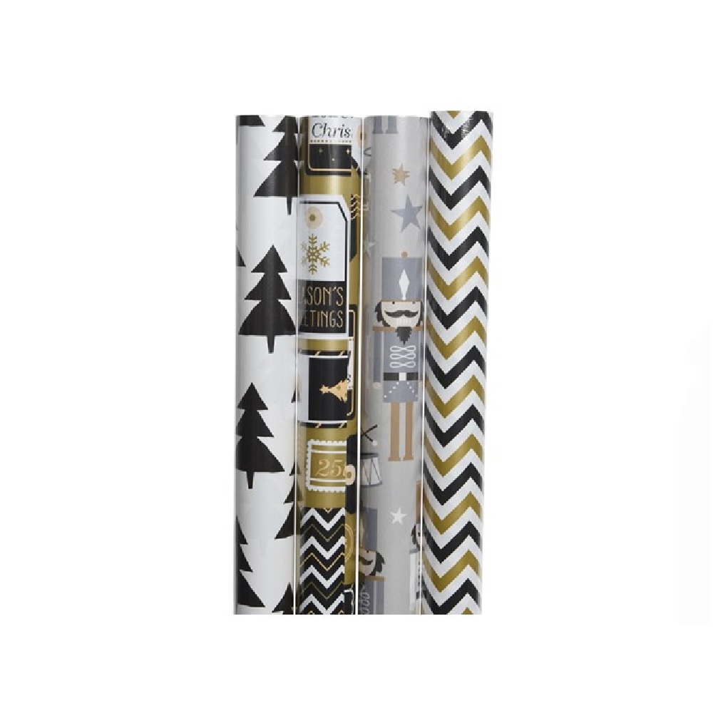 Бумага упаковочная в рулоне "Новый год" №4 1шт /50