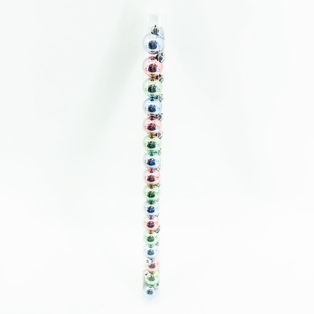 Набор елочных шаров d30мм, 16 шт глянцевые /72