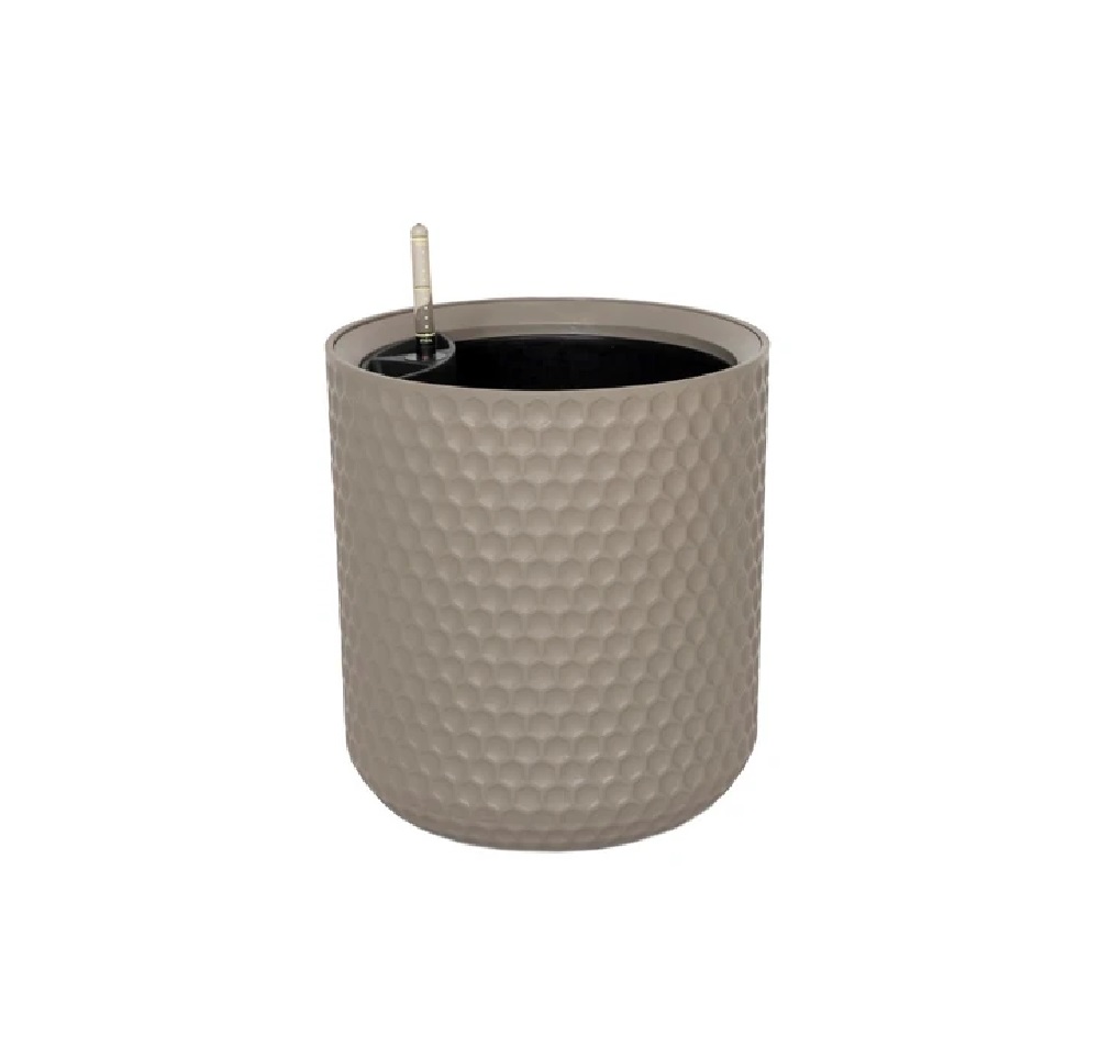 Кашпо пластиковое KERAMA OLA DOM 5л (мокко)