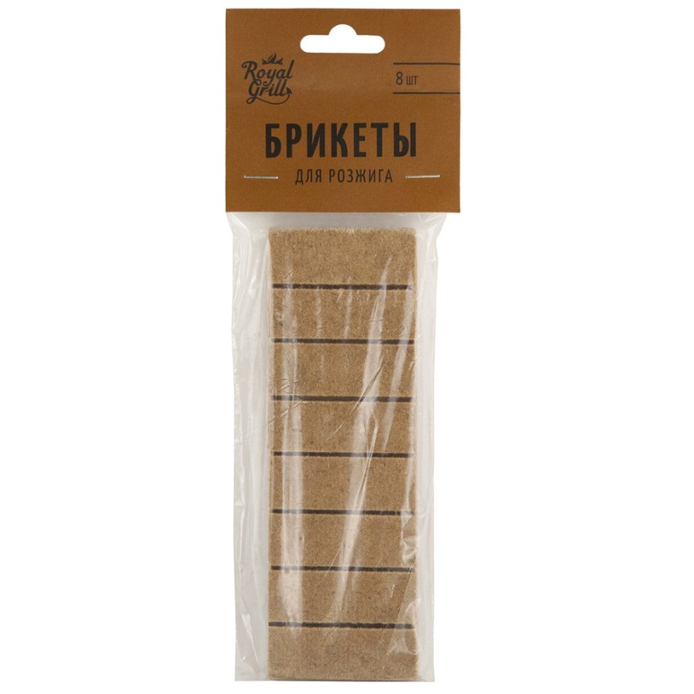 Брикеты для розжига ROYALGRILL 8 шт /84