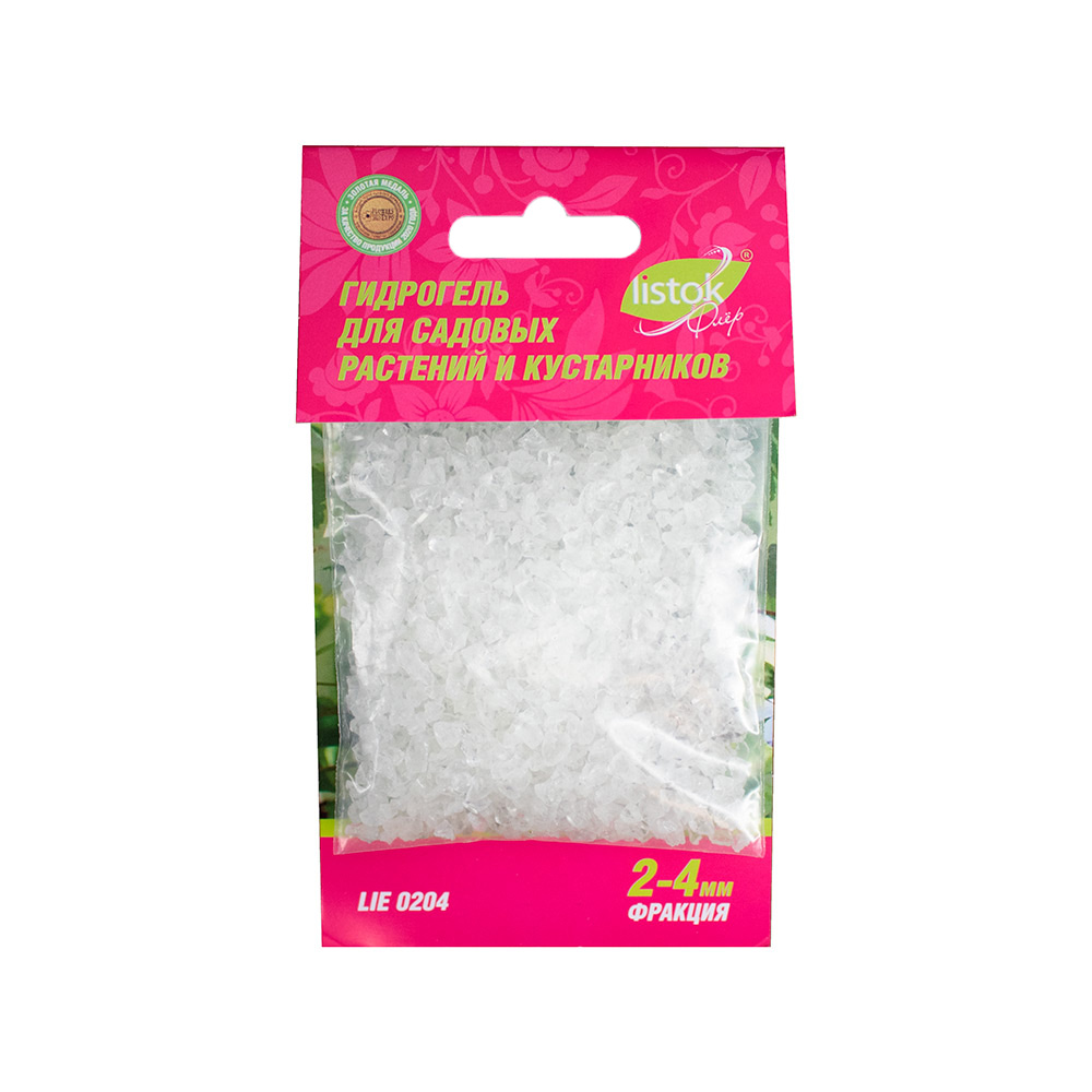 Гидрогель LISTOK для садовых растений и кустарников 50гр  1/5/160