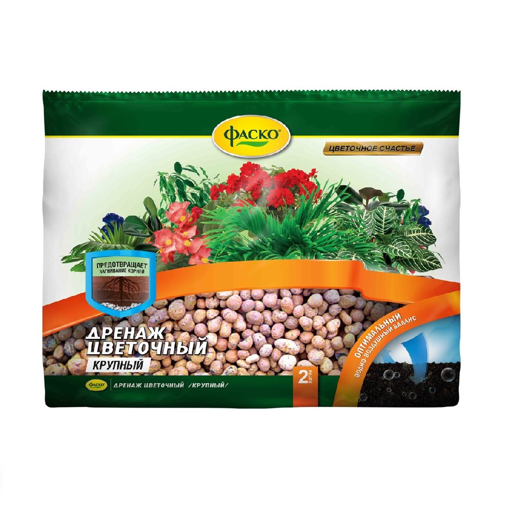 Дренаж ЦВЕТОЧНЫЙ крупный  2л  /20/480
