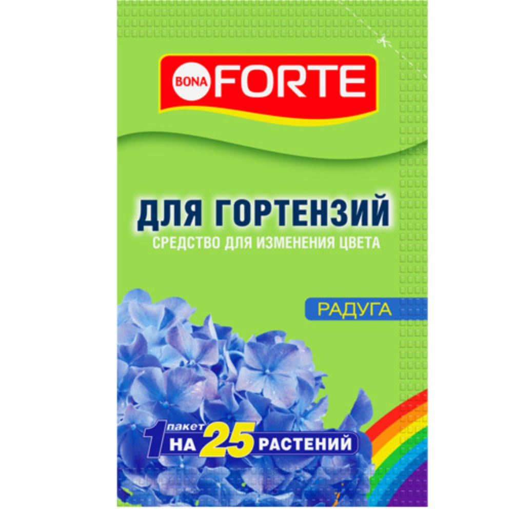 Средство BONA FORTE для изменения цвета гортензий 100г  /16
