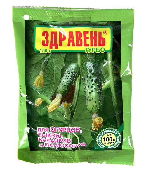 Удоб ЗДРАВЕНЬ ВХ Огурцы ТУРБО 150гр/50