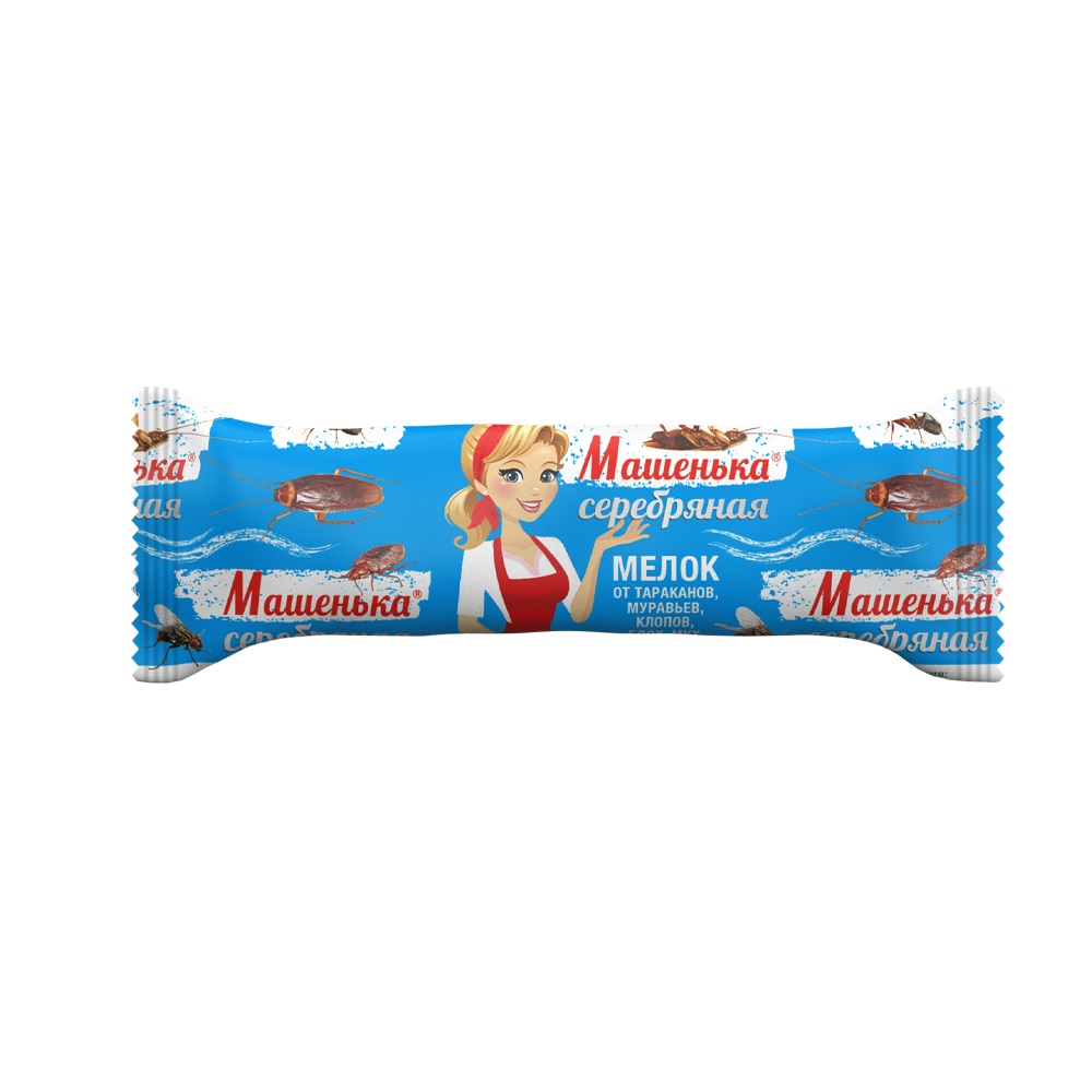 Мелок МАШЕНЬКА от насекомых Серебряная 20гр/10/200