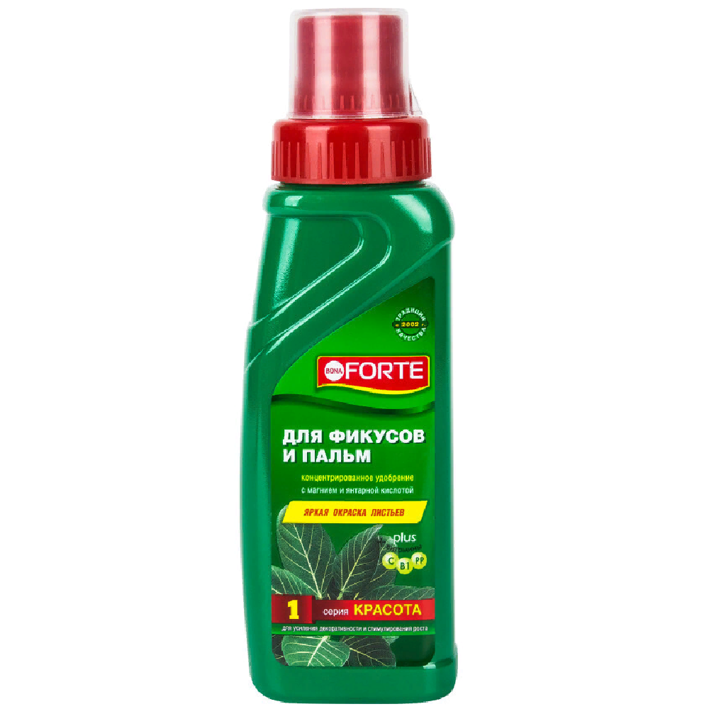 Удобрение BONA FORTE для фикусов и пальм 285 мл  /20