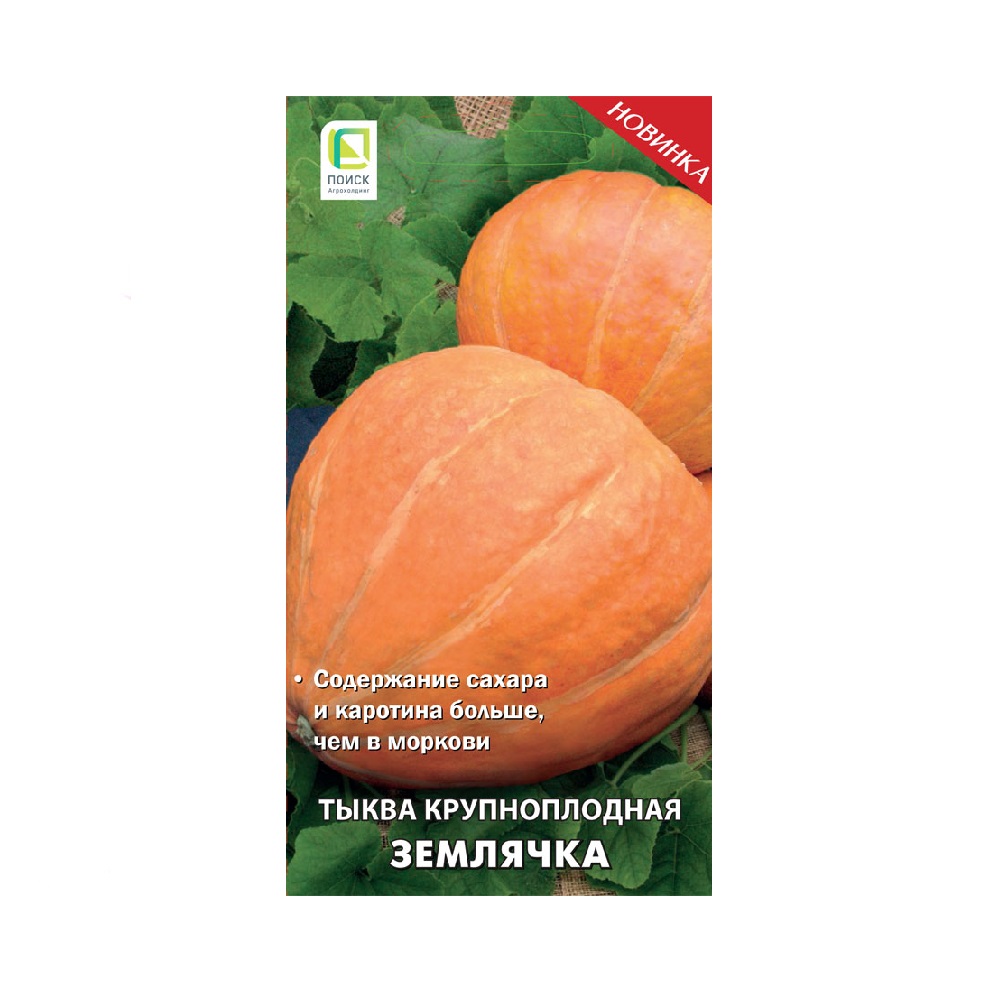 Тыква Землячка крупноплодная  10шт/10