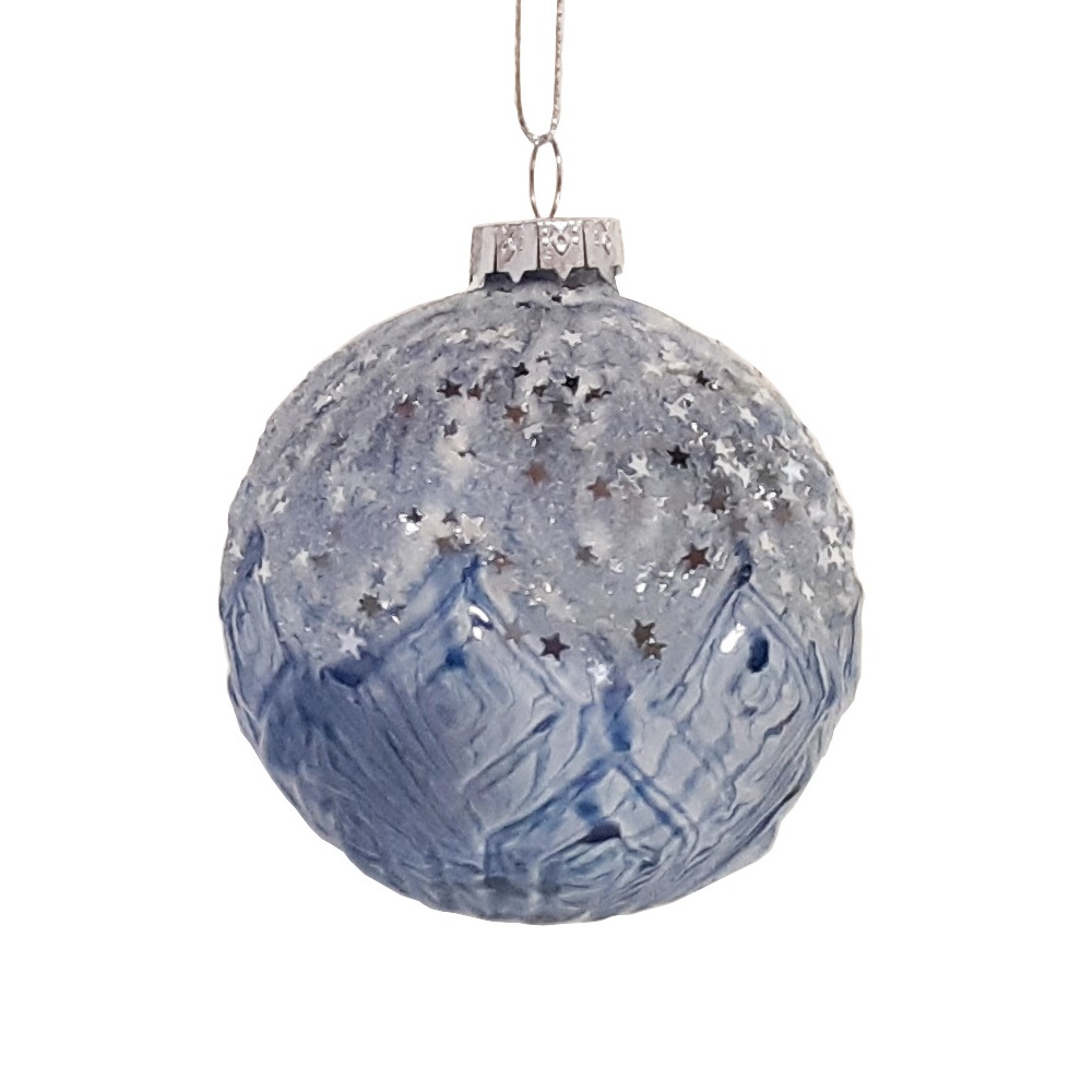 Набор елочных шаров d80мм, 12 шт/8