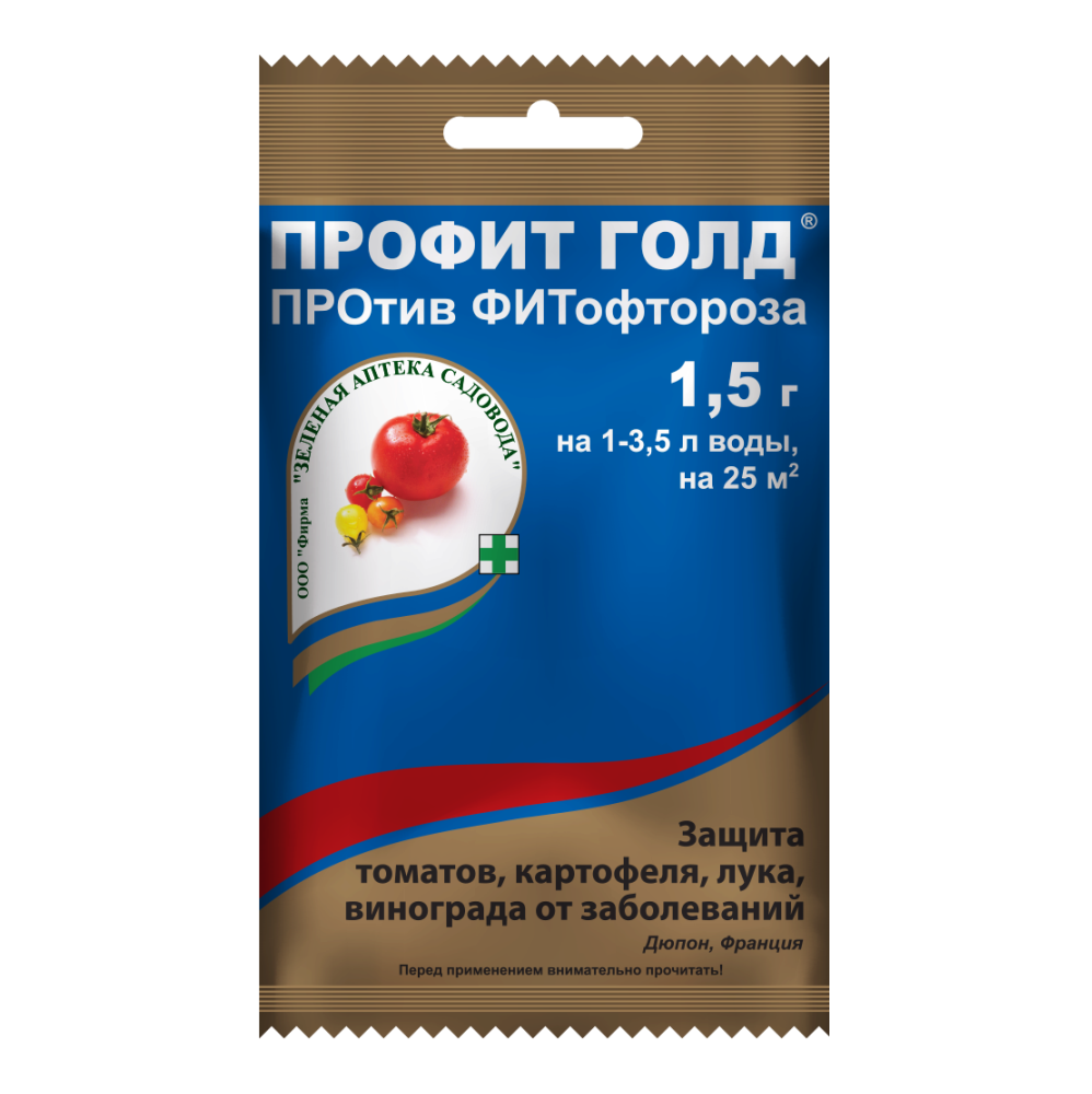 ПРОФИТ ГОЛД ВДГ ЗЕЛЕНАЯ АПТЕКА 1,5гр  50/200