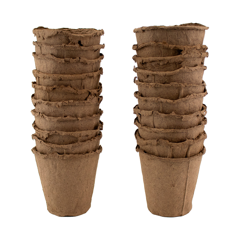 Горшок торфяной LISTOK 110х100 20шт/уп  /6/180