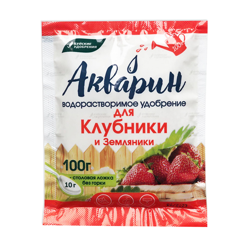 Удоб БХЗ Акварин "Для клубники и земляники "100гр  /20  