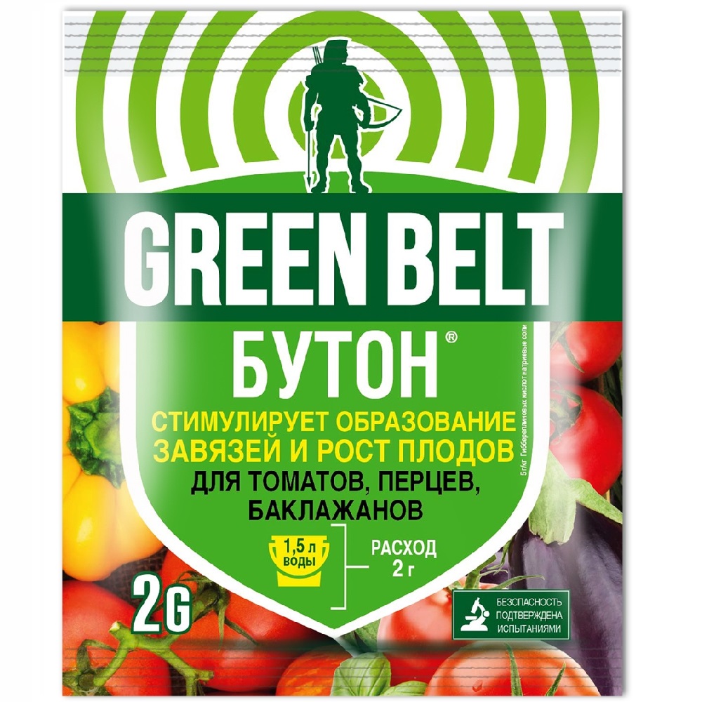 БУТОН+ ГРИН БЭЛТ для томатов, перцев, баклажанов 2гр  /200