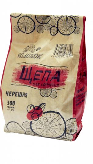 Щепа д/копчения КОЛОБОК Черешня 300гр /25