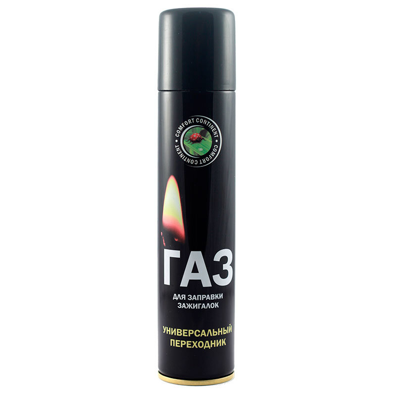 Газ Сontinent сomfort  д/заправки зажигалок 180мл/24