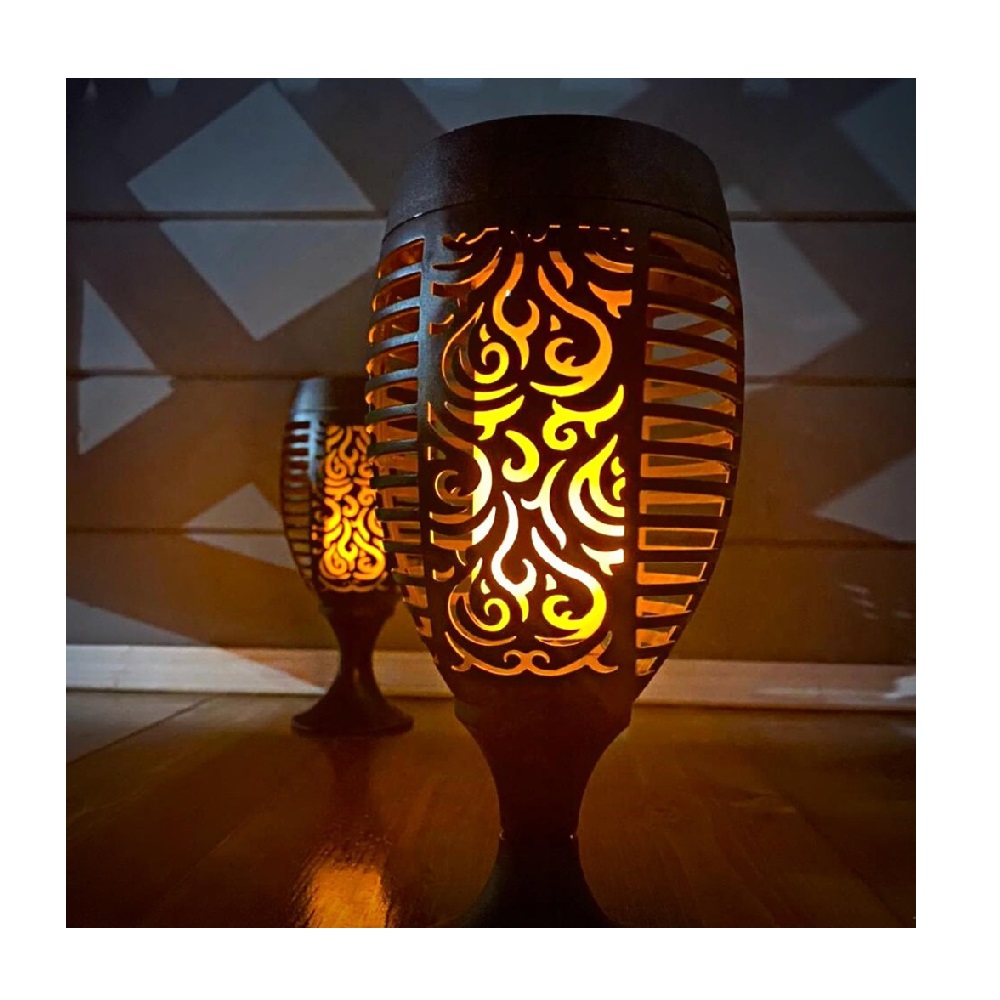 Светильник садовый на солнечной батарее Факел маленький