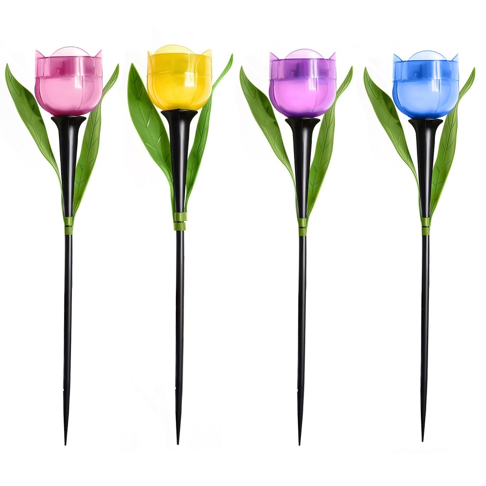 Светильник садовый на солнечной батарее Тюльпан/24