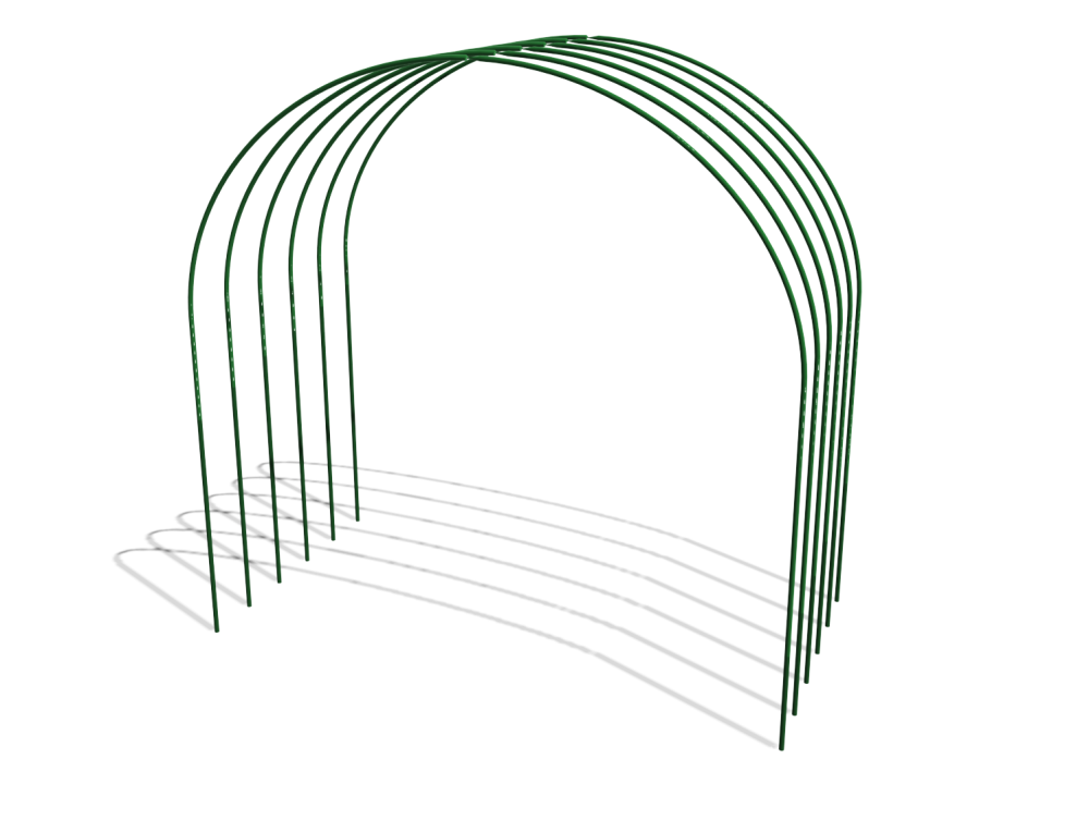 Дуга для парника h-1,2м., d-10мм (в комплекте 6шт)  /1