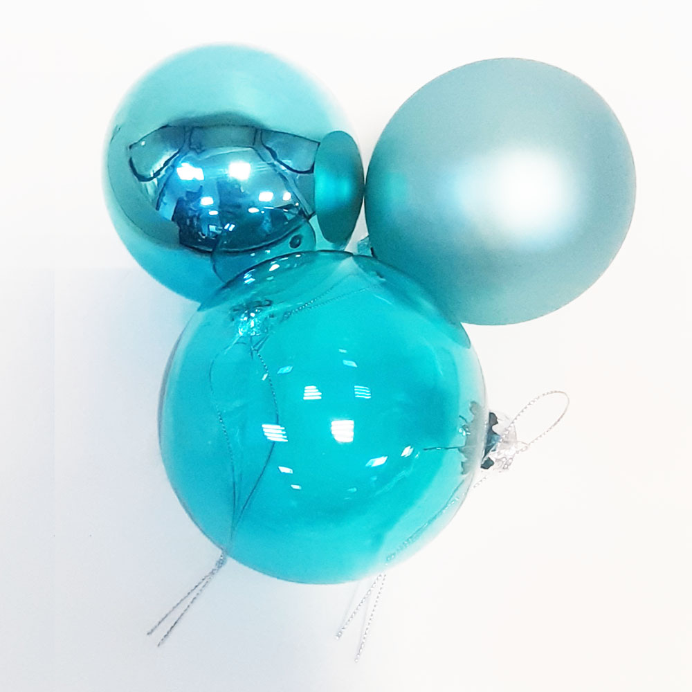 Набор елочных шаров d100мм, 12 шт/4