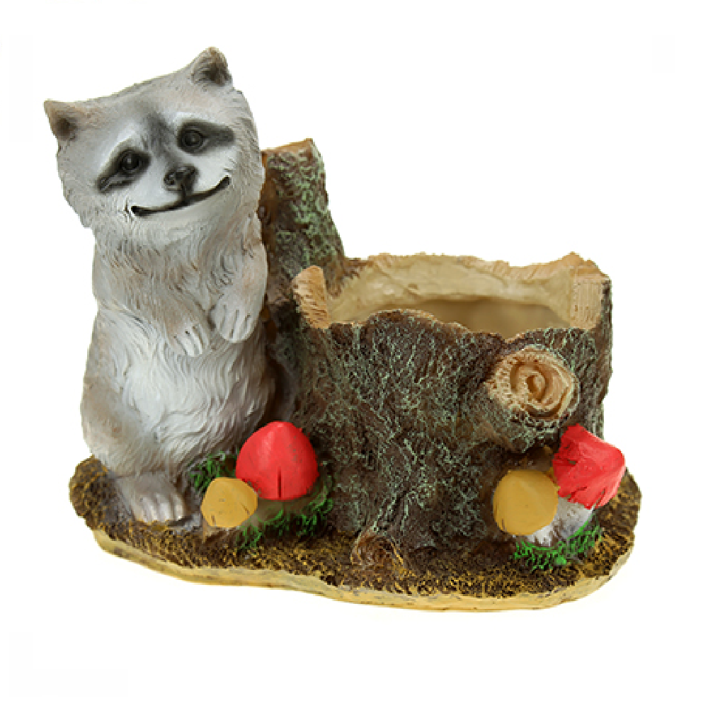 Фигура садовая ЕНОТ ОТДЫХАЮЩИЙ КАШПО