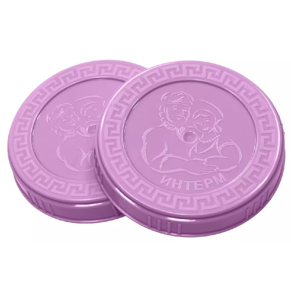 Крышка п/э ТВИСТ фиалковая d82 