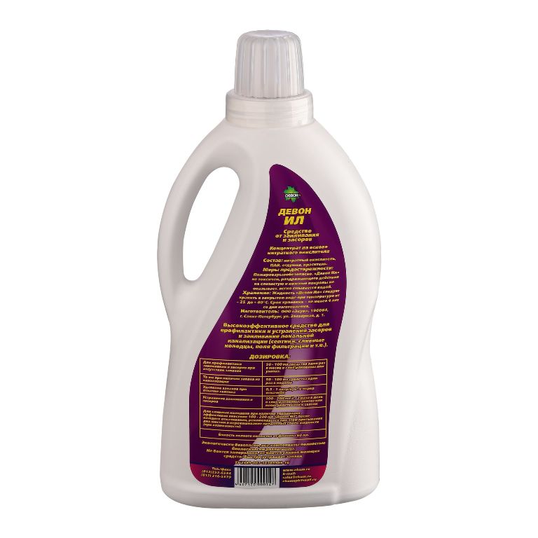 Средство ДЕВОН-ИЛ от заиливания и засоров 1,5л /6