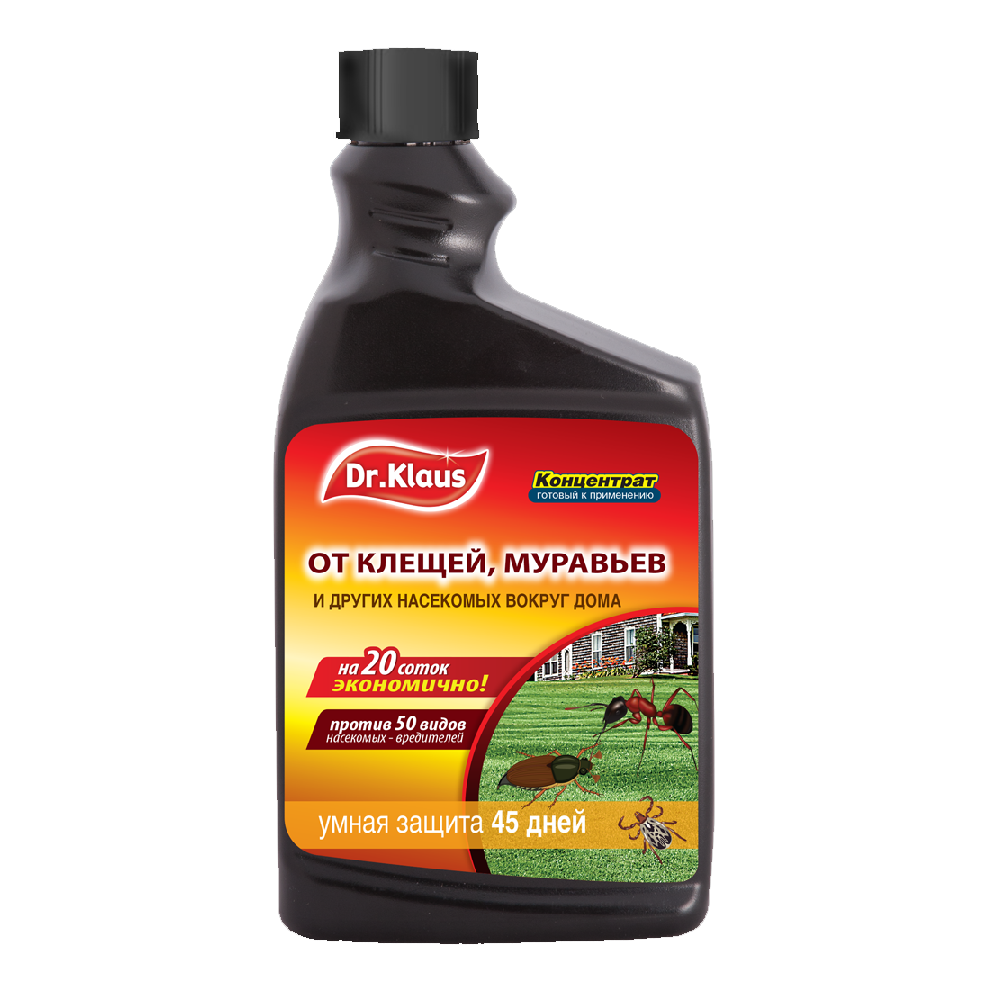 Запаска Dr.Klaus Insect Super от клещей,мурав 1л/8