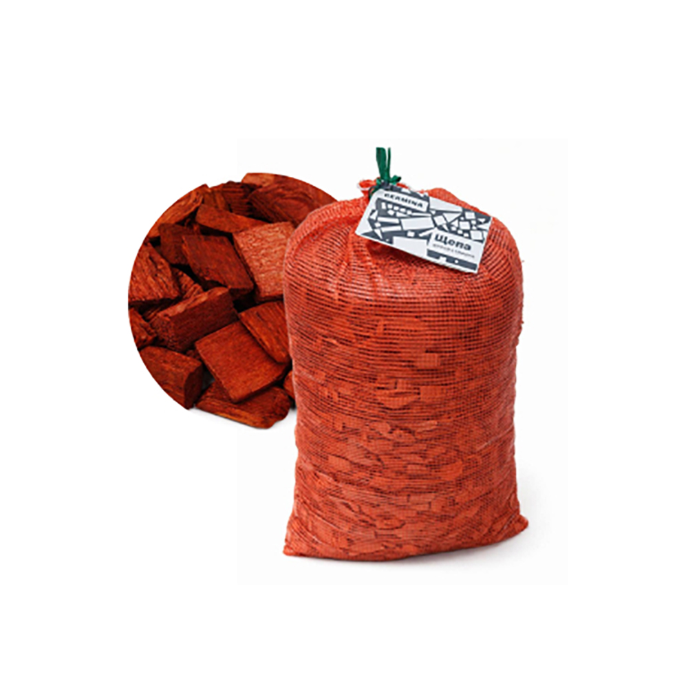 Щепа из хвойных пород дерева Красный кирпич 50л 