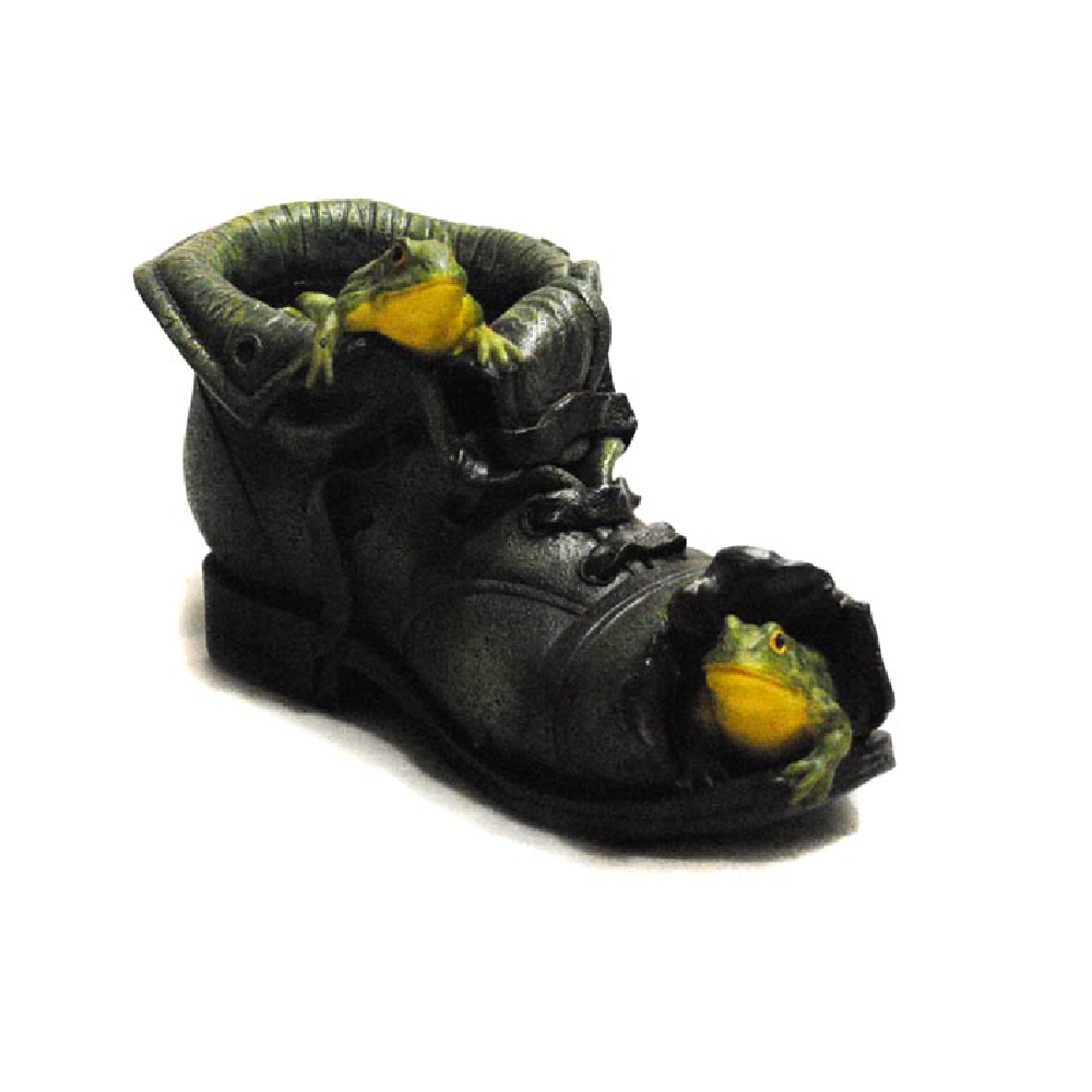 Фигура садовая БАШМАК С ЛЯГУШКАМИ КАШПО /1