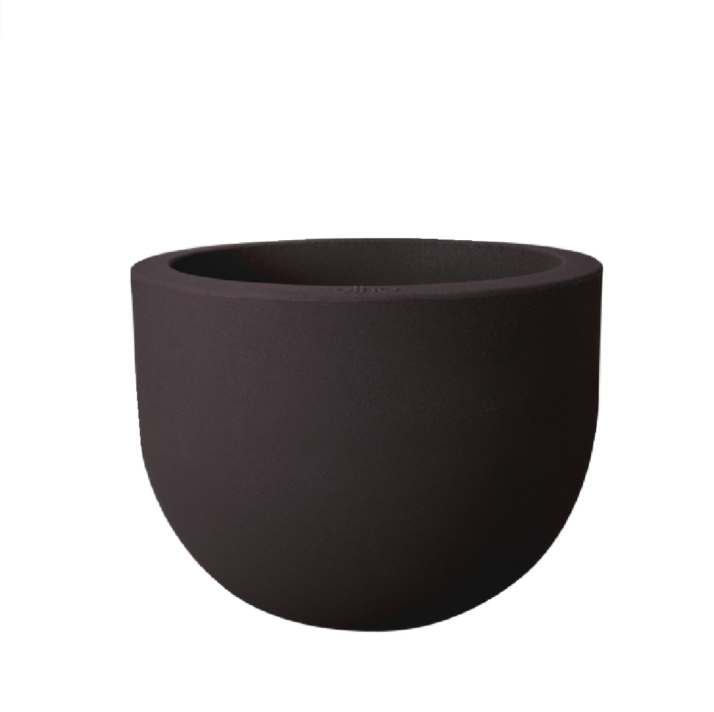 Кашпо пластиковое АЛЛЮР СОФТ h=51см d=70см 150л  БАРК БРАУН