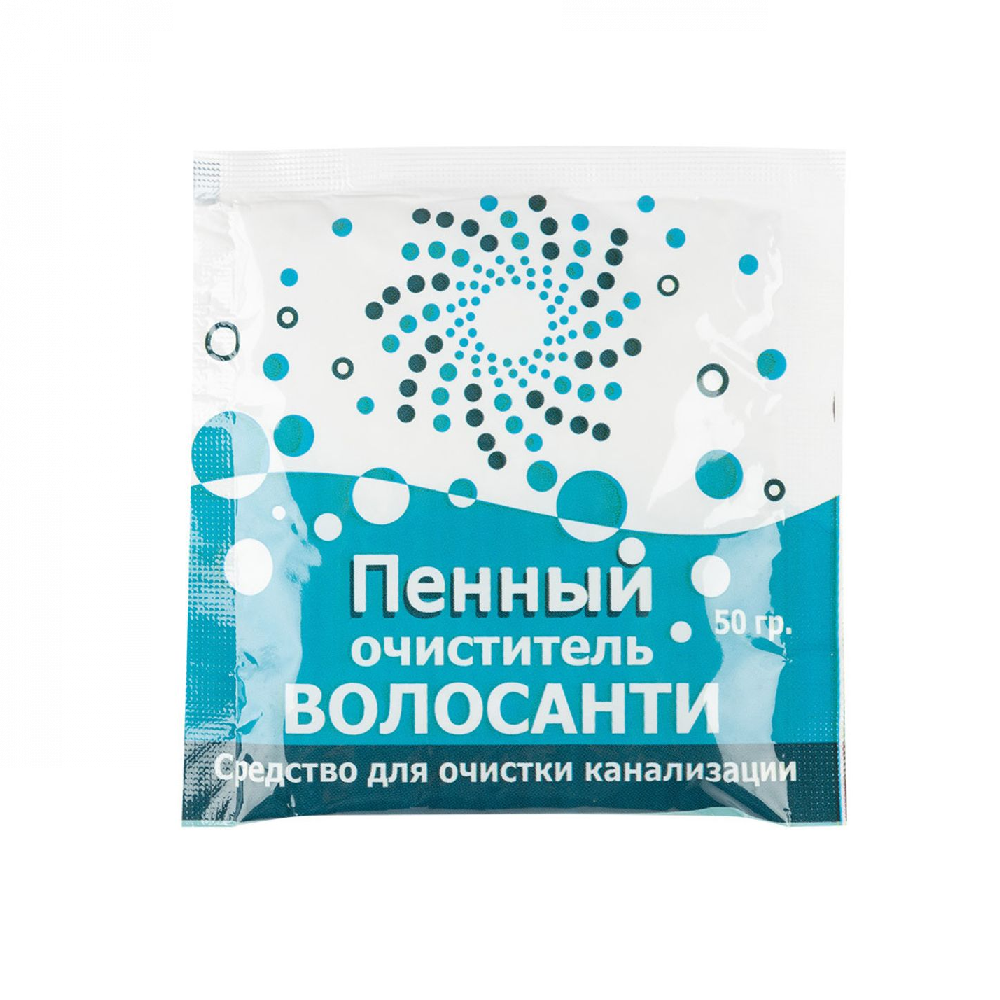 Очиститель труб пенный ВОЛОСАНТИ 50гр/100