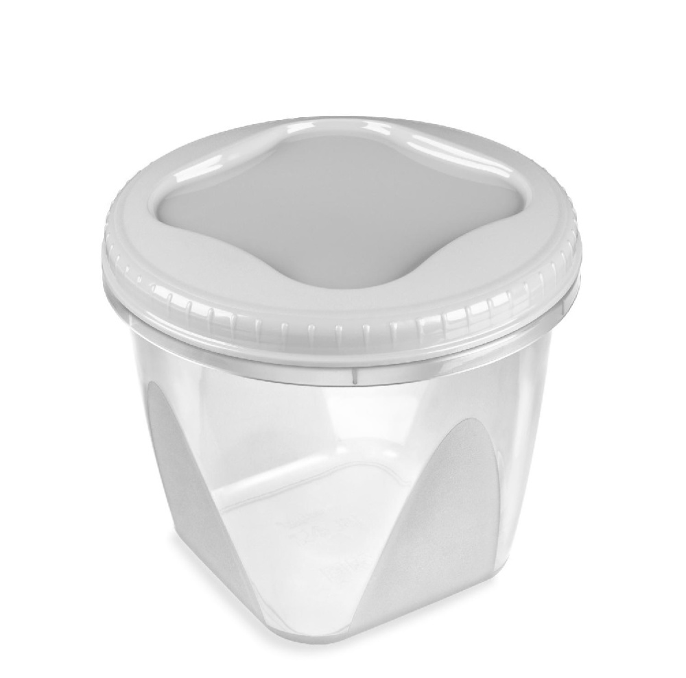 Банка д/сыпучих продуктов Тондо 1,5л с завинч.крышкой  /16